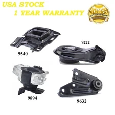 4PCS MOTOR & TRANS MOUNT FIT 2010-2013 Mazda 3, 3 Sport 2.5L - Auto Trans.