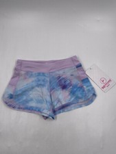 90 DEGREE BY REFLEX GIRLS BLUE/PURPLE SHORTS SZ 7/8