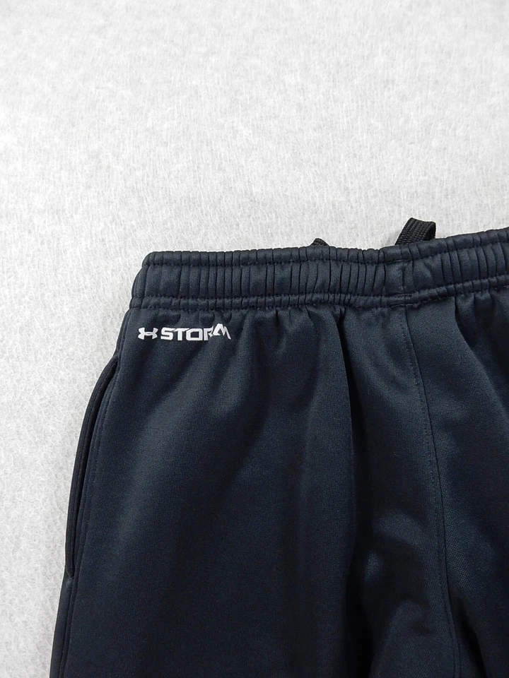 Pantalones deportivos Under Armour STORM Fitness (medianos juveniles) negros Foto 4 de 4
