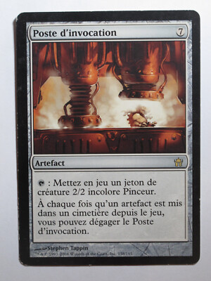 Poste d'invocation Summoning Station MTG Magic VF played | eBay