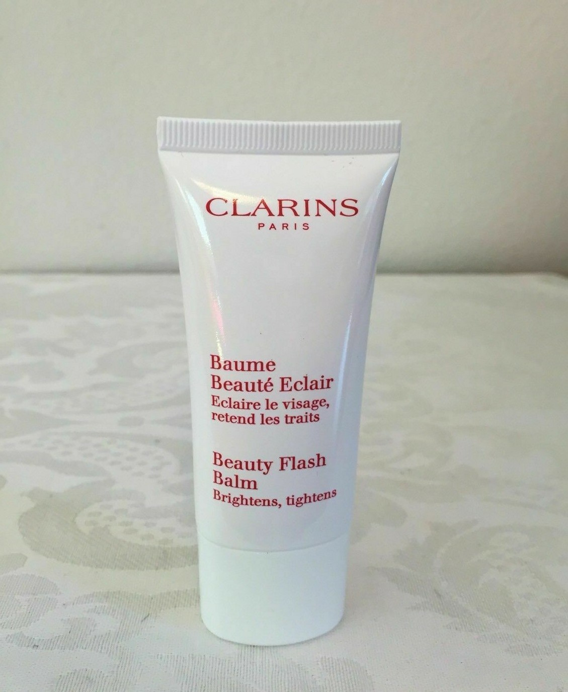 4x Clarins Beauty Flash Balm Brightens Tightens 15ml Each Travel  