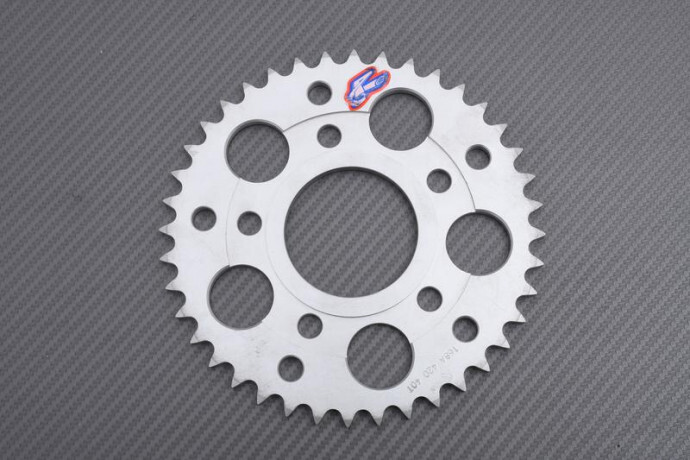 Couronne RENTHAL Light 40 dents pas 420 HONDA XR 50 2000-2004 168A-420-40T-SI