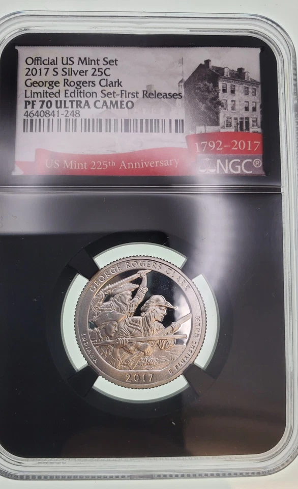 2017 US Mint Limited Edition Silver Proof Set NGC PF70 Ultra Cameo ASW - Image 4 of 4