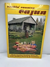 COOKIN COUNTRY CAJUN - BASIC ACADIAN COOKING COOKBOOK - PAPERBACK - 1989