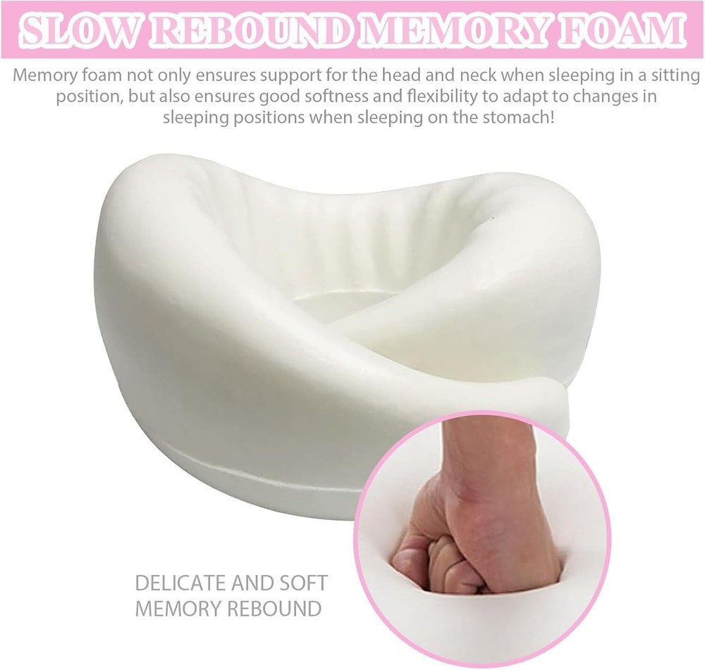 360° Ergonomic Travel Neck Pillow for Comfortable Trips