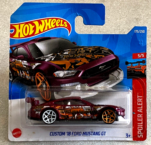 HOTWHEELS - "SALE" - CUSTOM '18 FORD MUSTANG GT - CARDED (C)