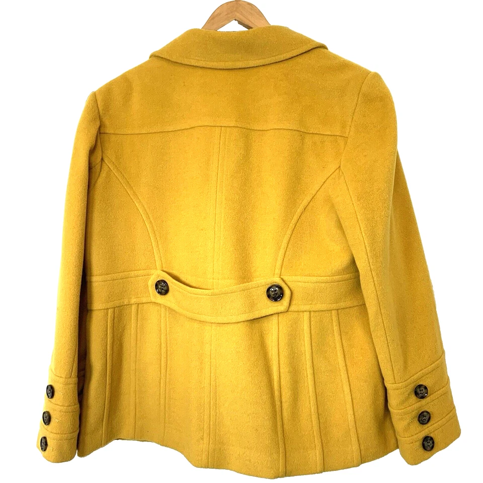 Blazer St. Johns Bay Mujer X-L Lana Amarillo/Marrón Botones Sala de Juntas Clásico Foto 2 de 4