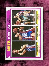 New Jersey Nets 1981 Topps Team Leaders #57 NrMt Maurice Lucas Newlin Legends SP