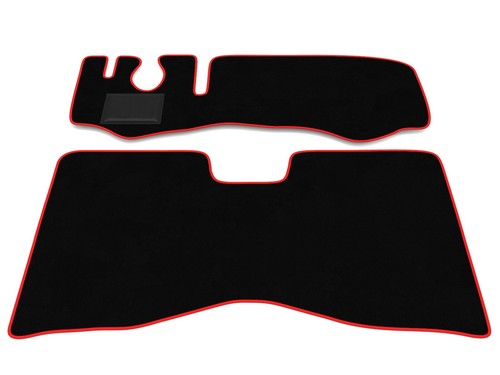 Set Di Tappetini Auto In Tessuto Per Nissan Note II (dal 2014), Su Misura, Antiscivolo, Con Rinforzo Al Tallone, Colore Nero - 4