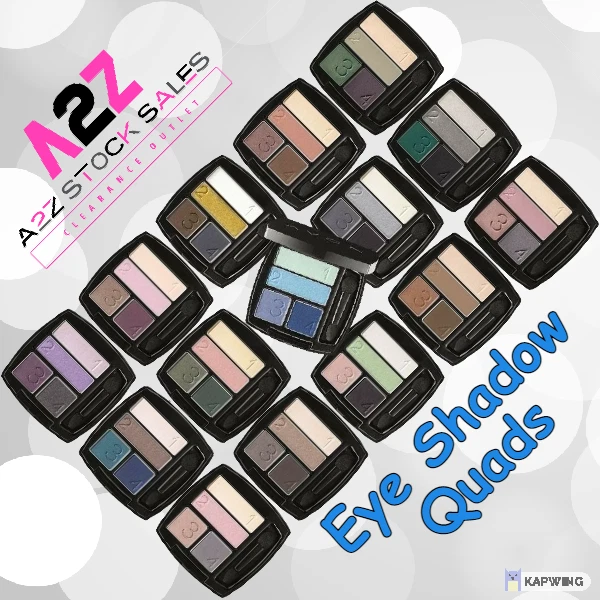 AVON - TRUE COLOUR - EYESHADOW QUAD - MULTIPLE SHADES