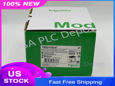 1PC New Schneider TM221CE24T Programmable Controller Fast Shipping