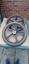 SKYWAY  TUFF 2 BMX 20 INCH PAIR WHEELS ALLOY RALEIGH BURNER OLD RARE 1980