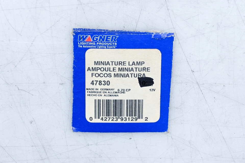 Lámpara miniatura Wagner 47830 NOS Foto 3 de 3