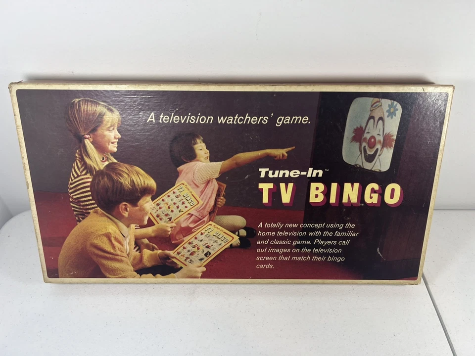 Vintage Board Game Tune In TV Bingo 1970 By Selchow & Richter Co. - Image 2 of 4