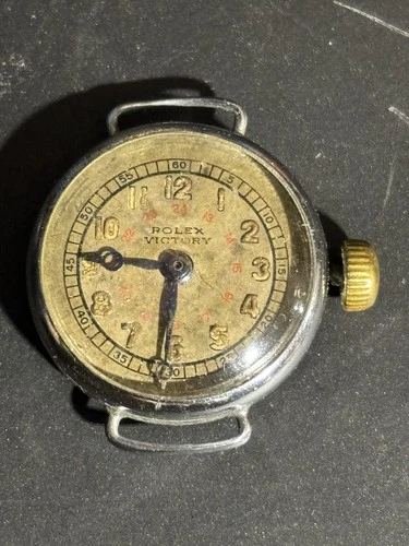 Vintage Rolex Victory WW2 Canadian Military Watch Style Parts Watch