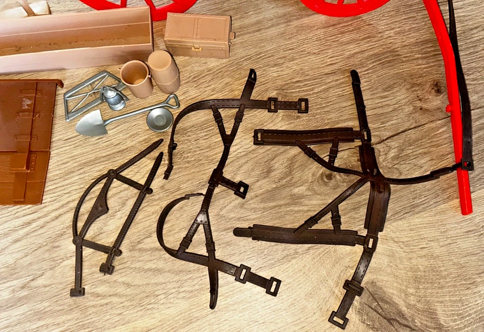 Vagón vintage Lone Ranger Prairie 4 en 1 ~ Gabriel 1975 ~ para piezas o reparación Foto 3 de 4