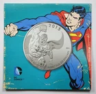 2015 Superman DC Comics 20 Dollars $20 Fine Silver 9999 Royal Canadian Mint RCM