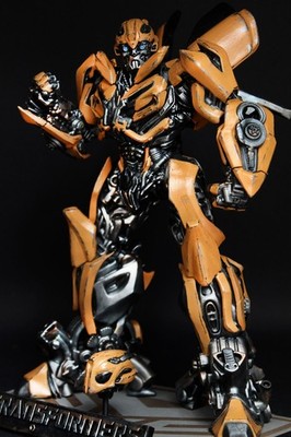 Transformers Bumblebee Action Figur 1.6 Figuren Statue 30cm Premium Qualität 18k