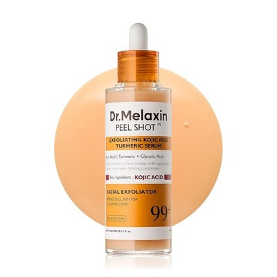 Dr. Melaxin Peel Shot Kojic Acid Turmeric Serum AHA BHA Dark Spot Corrector 80ml