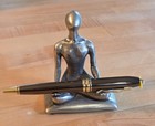 Vintage Jac Zagoory Serenity Pen Holder  — photo 1