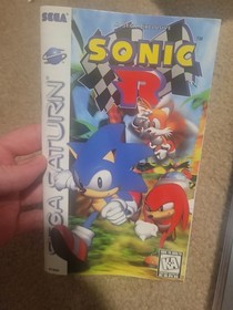 Sonic R Sega Saturn With Manual 1997 Tested And Works
