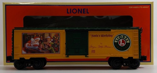 Coche de carga Lionel 6-25034 calibre O Angela Trotta Thomas Santa's Workshop LN/caja | Condition: Used