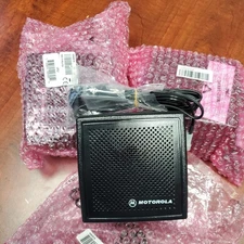 Lot of 3  New - Motorola - HSN4031B -  7.5W External Speakers