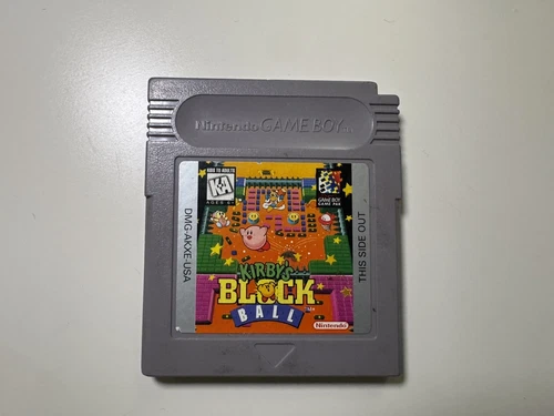 Kirby’s Block Ball - Nintendo Game Boy - Cartridge Only - Working