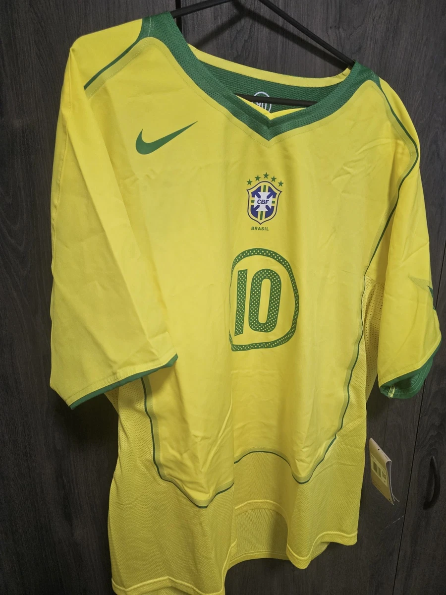 Nike Ronaldinho Brazil National Team Soccer Fan Apparel