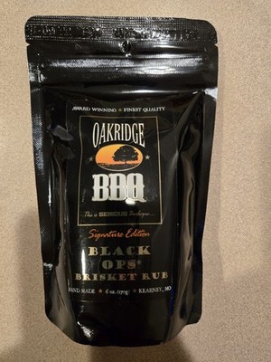 Oakridge BBQ Black Ops Brisket Rub (6 oz package)