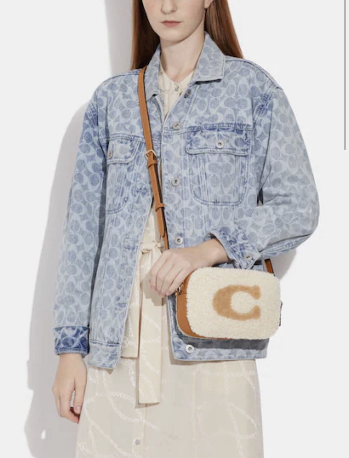 Original Coach Mini Jamie Camera Bag With Coach Motif RRP £295. image 9