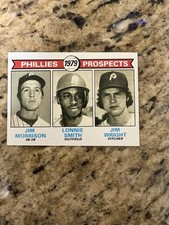1979 Topps - 1979 Prospects Lonnie Smith, Jim Morrison, Jim Wright #722 (RC)