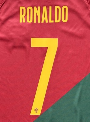 2022/23 Portugal Home Jersey #7 Ronaldo Medium Nike World Cup