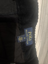 Ralph Lauren Polo Corduroy Pants Boys Sz 20 Black Worn 1-2 Times