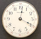 Antique 1900 Waltham Riverside 1898 Pocket Watch Movement Parts/Repair 6/0s USA