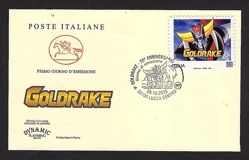 Italy 2025: Goldrake - FDC "Cavallino" / 1st day of issue