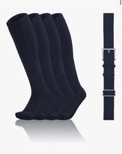 Youth Baseball/Softball Belt and Socks Set 2 Pairs of Socks 