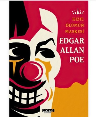 The Masque of the Red Death Edgar Allan Poe Turkish Edition Stunning Clown Mask