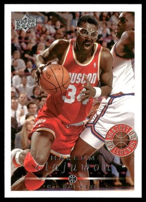Hakeem Olajuwon 2008-09 Upper Deck #210 Houston Rockets