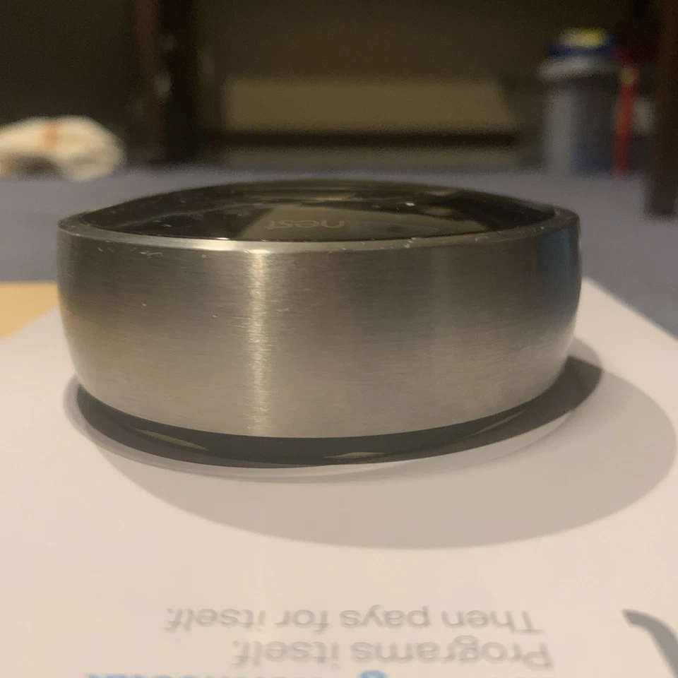 Nest 2nd Generation Learning Silver Programmable Thermostat - Image 4 of 4