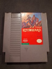 Nintendo NES Legacy Of The Wizard Game Cartridge Tested Good