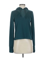 X by Gottex Women Green Pullover Hoodie S