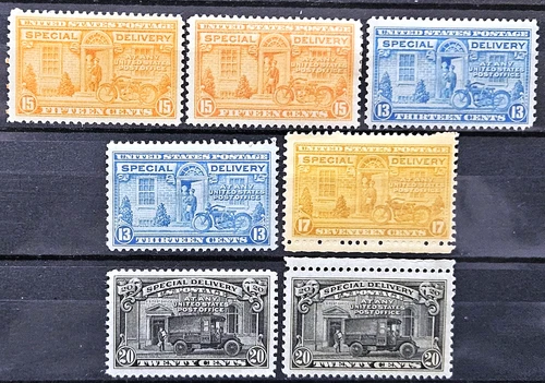 US Stamp 1931-51 Special Delivery Collection Scott # E16-E19 MINT NH-H