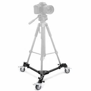 LS caméra & Caméscope Tripod Dolly Wheels, Serrure de sécurité Professional Studio Utilisation