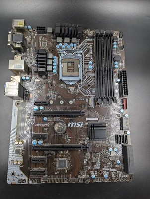 MSI Z170-A Pro ATX Mainboard - Gebraucht, Funktionstüchtig