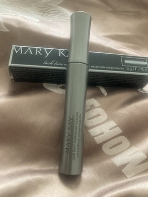 Mary Kay  Lash Love wasserfeste Wimperntusche SCHWARZ (0,28 Unzen) Ablaufdatum 04/27;