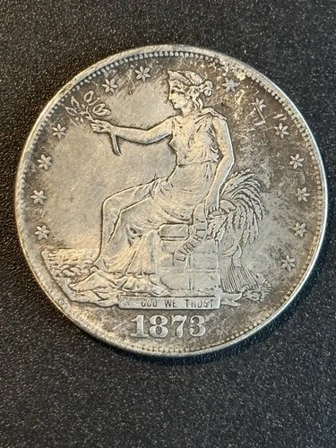 1878 S Silver US Trade Dollar