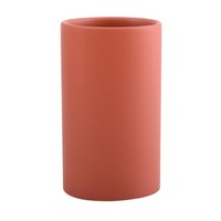 Spirella Zahnputzbecher ZahnbüRstenhalter Keramik Rot Matt 7X11.5