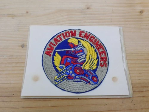 Vintage WW2 United States Army Air Force Aviation Engineers 3.5” Military Patch