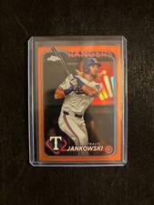 2024 Topps Chrome Update Travis Jankowski True Orange Refractor 24/25 #USC151